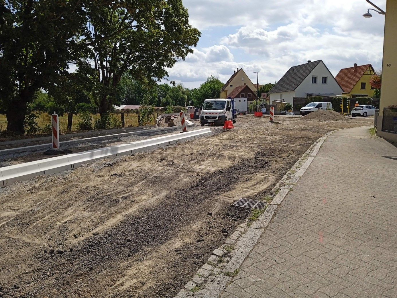 Travaux rue de Mundolsheim