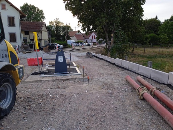 Travaux rue de Mundolsheim