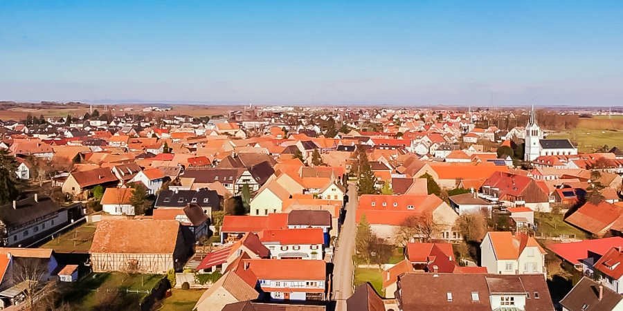 Lampertheim vue du ciel !